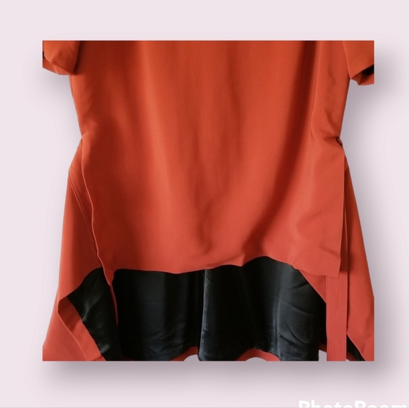 Rosetta Getty Orange Apron Top Size 2 - Picture 5 of 8